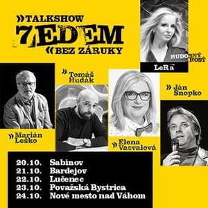 Talkshow SEDEM bez ZÁRUKY