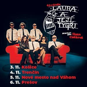 LAURA A JEJÍ TYGŘI – 40 rokov na scéne